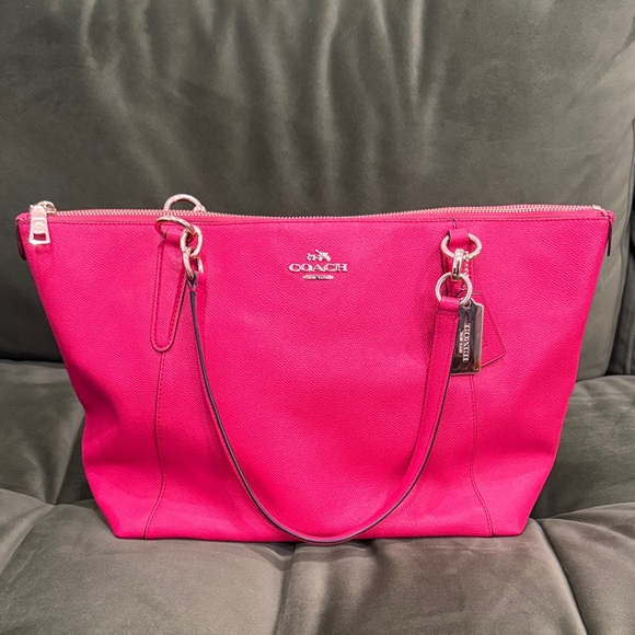Coach Handbags - Coach Ava Hot Pink Tote Bag